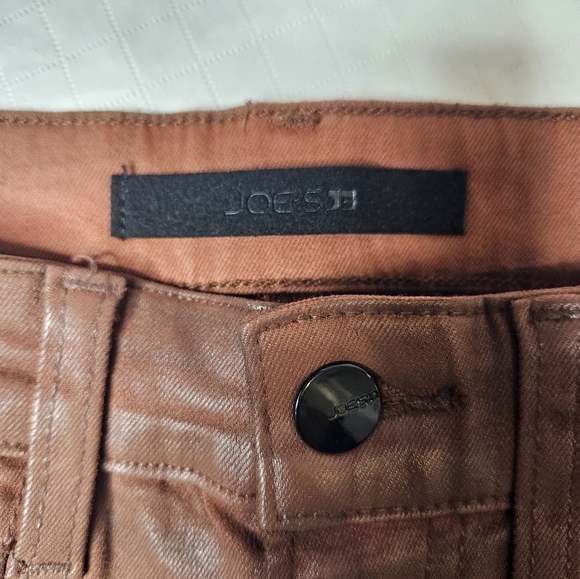 Joe's The Callie Coated High Rise Bootcut Jeans SZ 23 - Picture 7 of 7